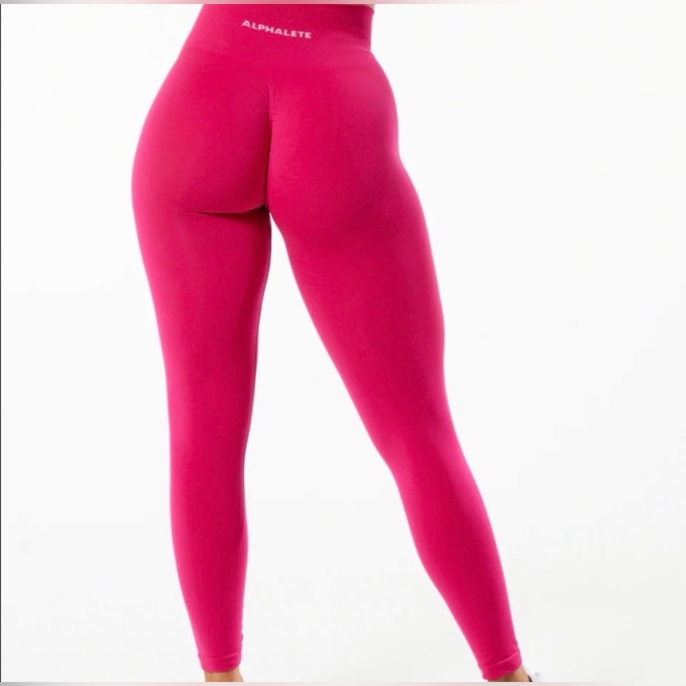 Alphalete Amplify Leggings – Pink | Size Small